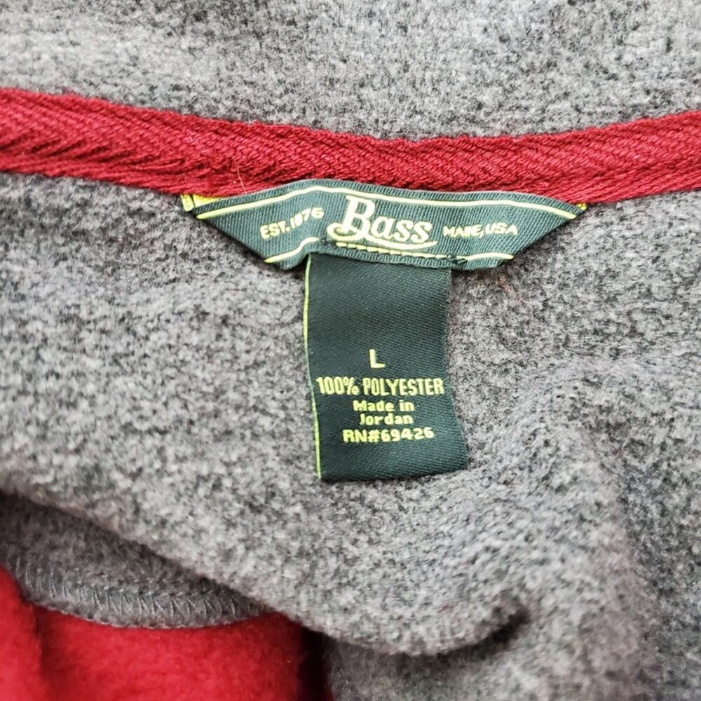 Bass | 1/2 Zip Super Soft and Cozy Long Sleeve Sweater Sweatshirt - Picture 5 of 5